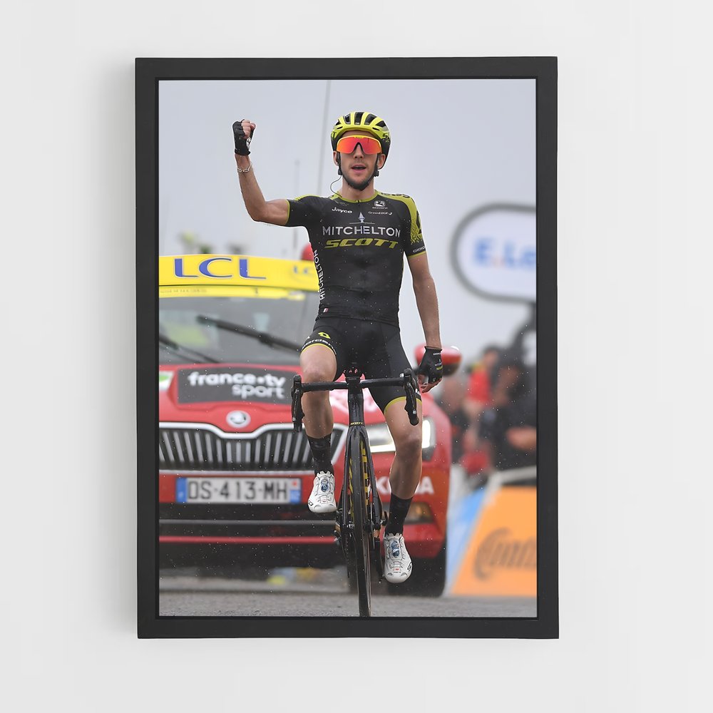 Poster La Victoire de Simon – affiche Cyclisme (vue 2)